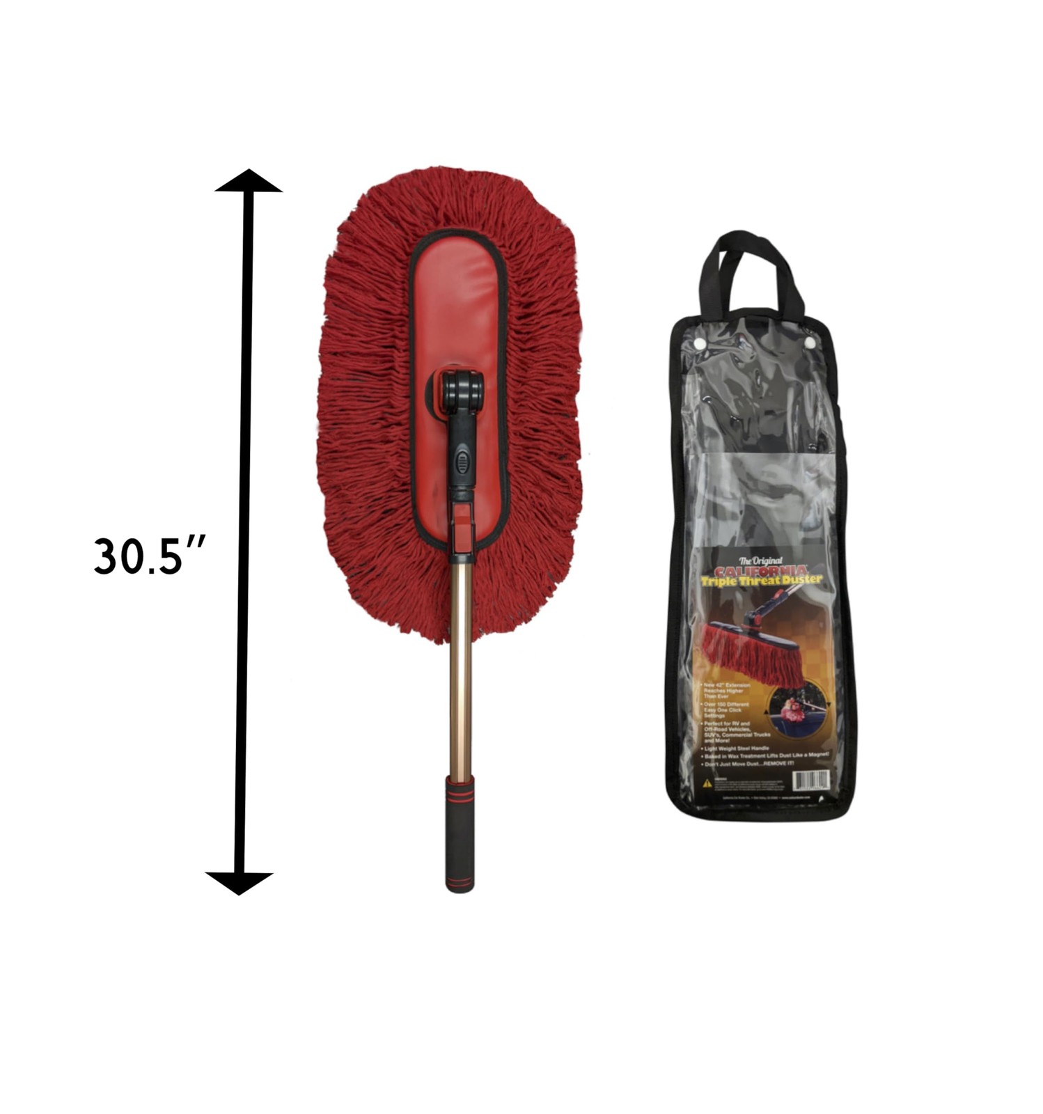 California Car Cover Co. 96629 California Car Duster Triple Threat Duster With E