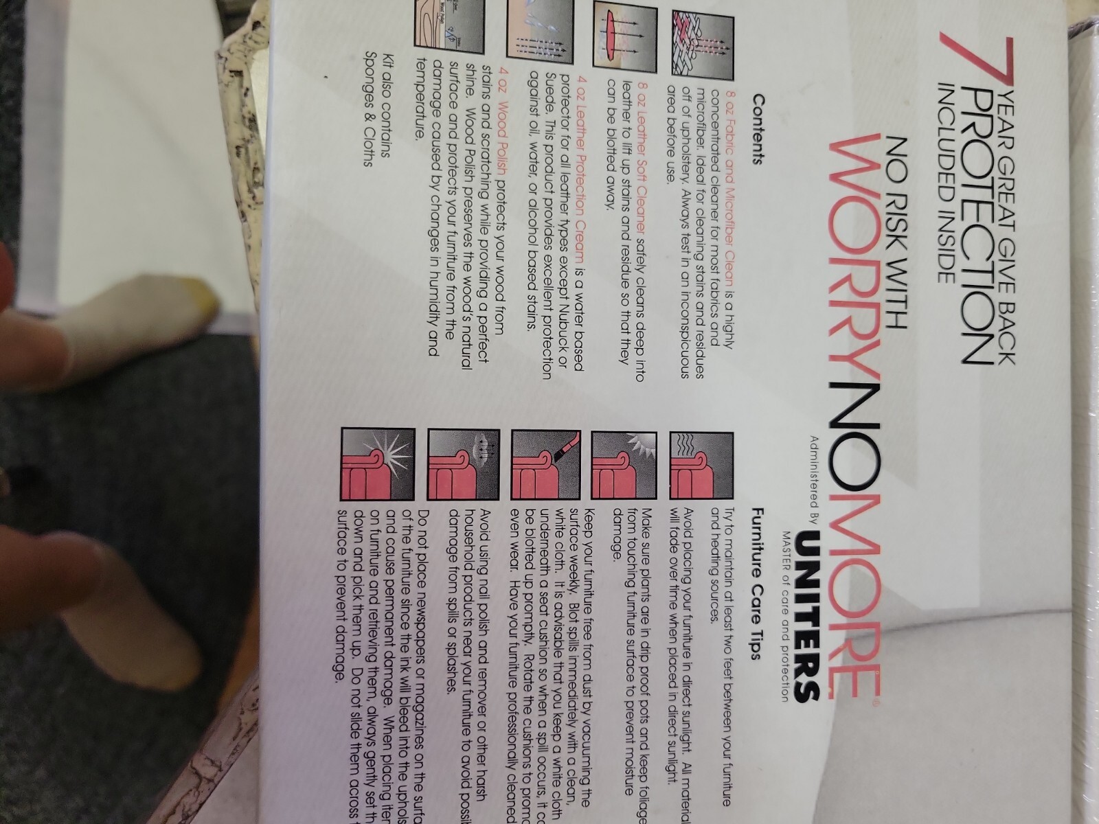 No Risk With “WORRY NO MORE”- New Protection Kits-2 for the price of one!