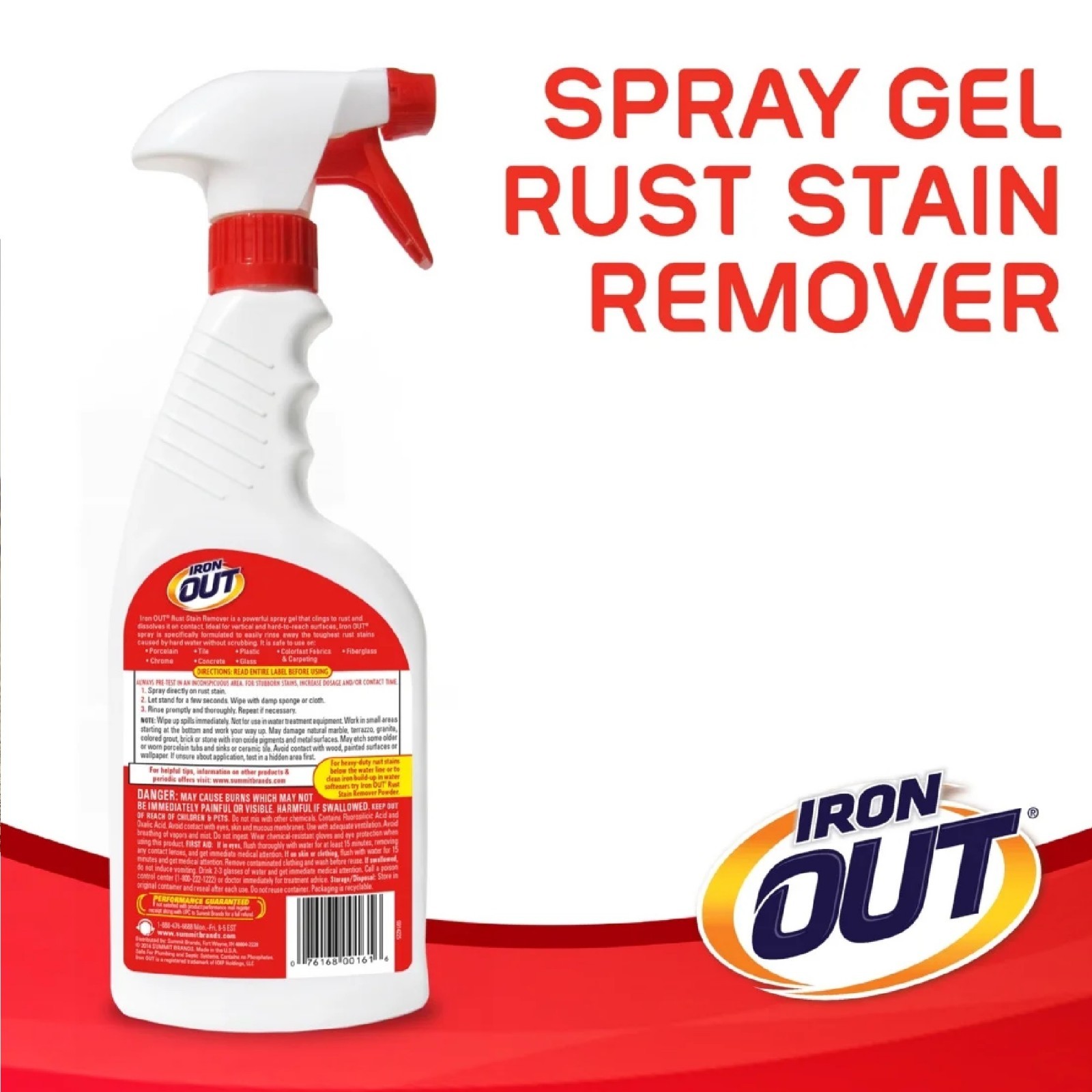 Iron Out Rust Stain Remover 24 fl oz