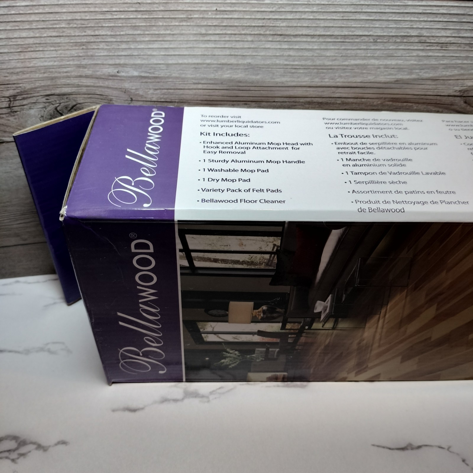 Bellawood Floor Care Maintenance Kit Hardwood Laminate Vinyl Cleaner 10044249