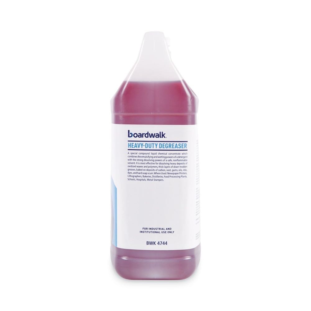Boardwalk BWK4744EA 1 Gallon Bottle Heavy Duty Degreaser