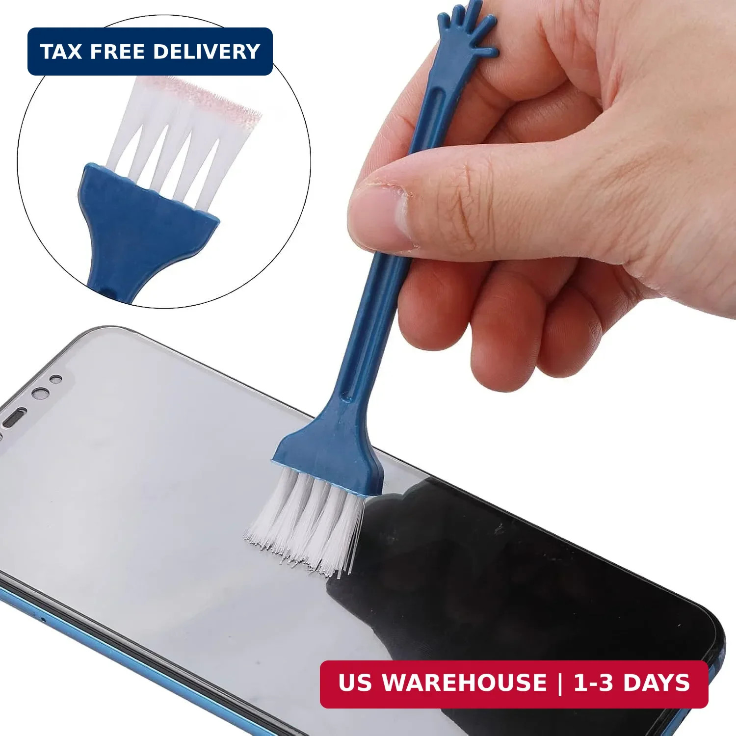 10pcs Car Windshield Cleaning Tool, Windshield Cleaner with 5 Washable and Reusa