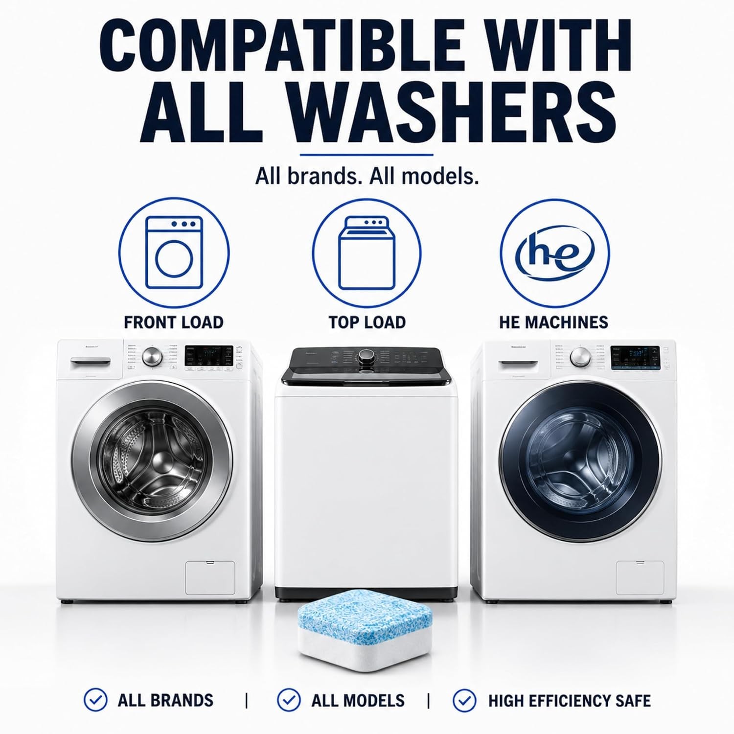 Washer Cleaner Tablets Deep Clean Washing Machine Cleaner Penetrating Cleaner