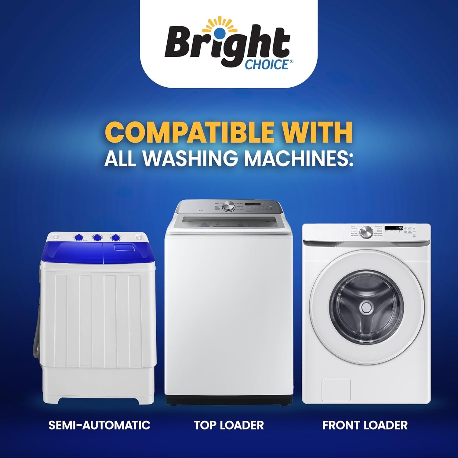 Bastion Washing Machine Cleaner, Deodorizer, & Descaler – 24 pack