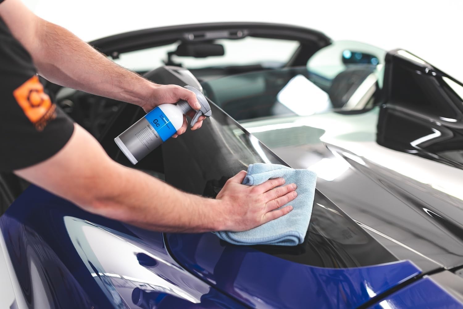 Pro Glass Cleaner 5L Streak-Free Formula – Removes Grease, Bugs, Oil