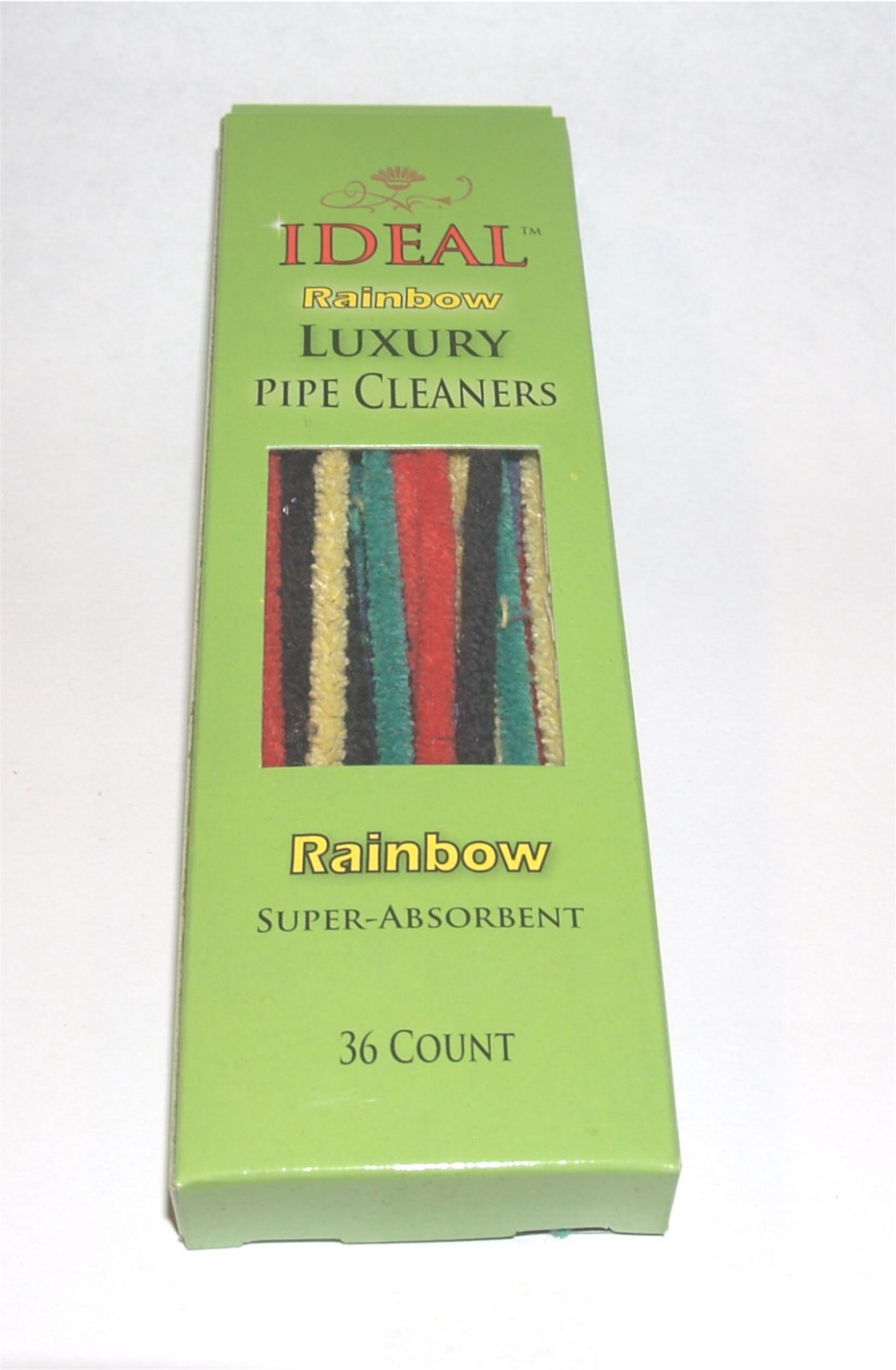 COTTON PIPE CLEANER STEMS 3 BOXES ASSORTED Styles & Colors