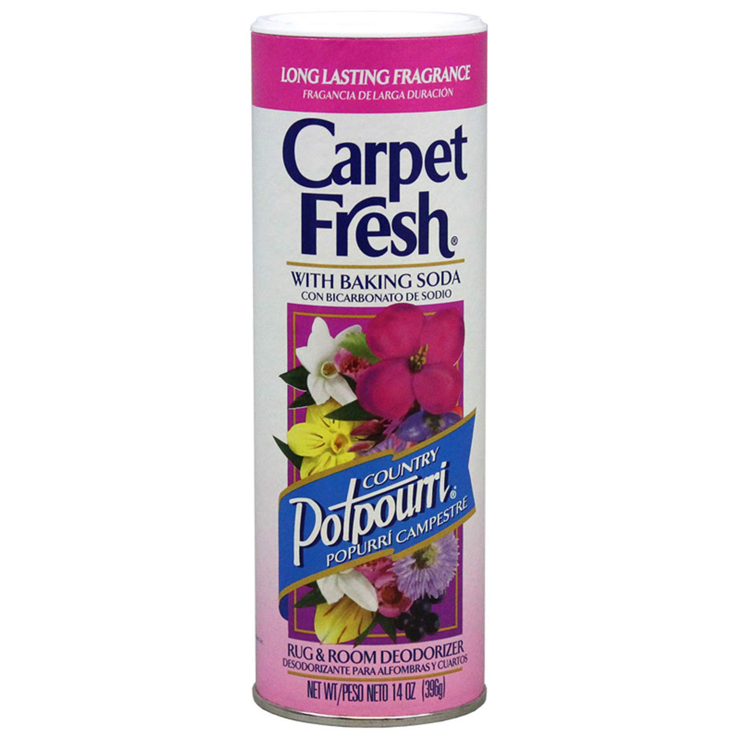 Carpet Fresh Deodorizer Powder for Home Carpet Cleaning Country Potpourri Scent