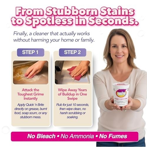 All-Purpose Cleaning Paste – Eco-Friendly, Non-Toxic Stain Remover | Multi-Surfa