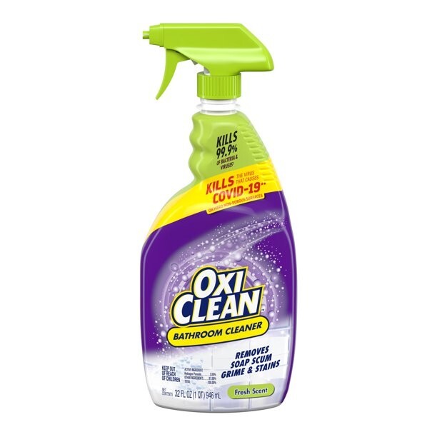 2-Pack OxiClean Soap Scum, Crime & Stain fighter Bathroom Clean From Kaboom-32oz