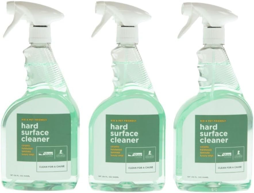Shaw Floors St.Jude Hard Surface Floor Cleaner Spray- 32 Fl Oz (Pack of 3)