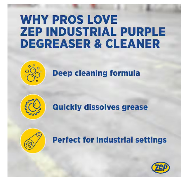 5 Gallon Concentrated Industrial Purple Cleaner Degreaser 1 Pack Fast Shipping