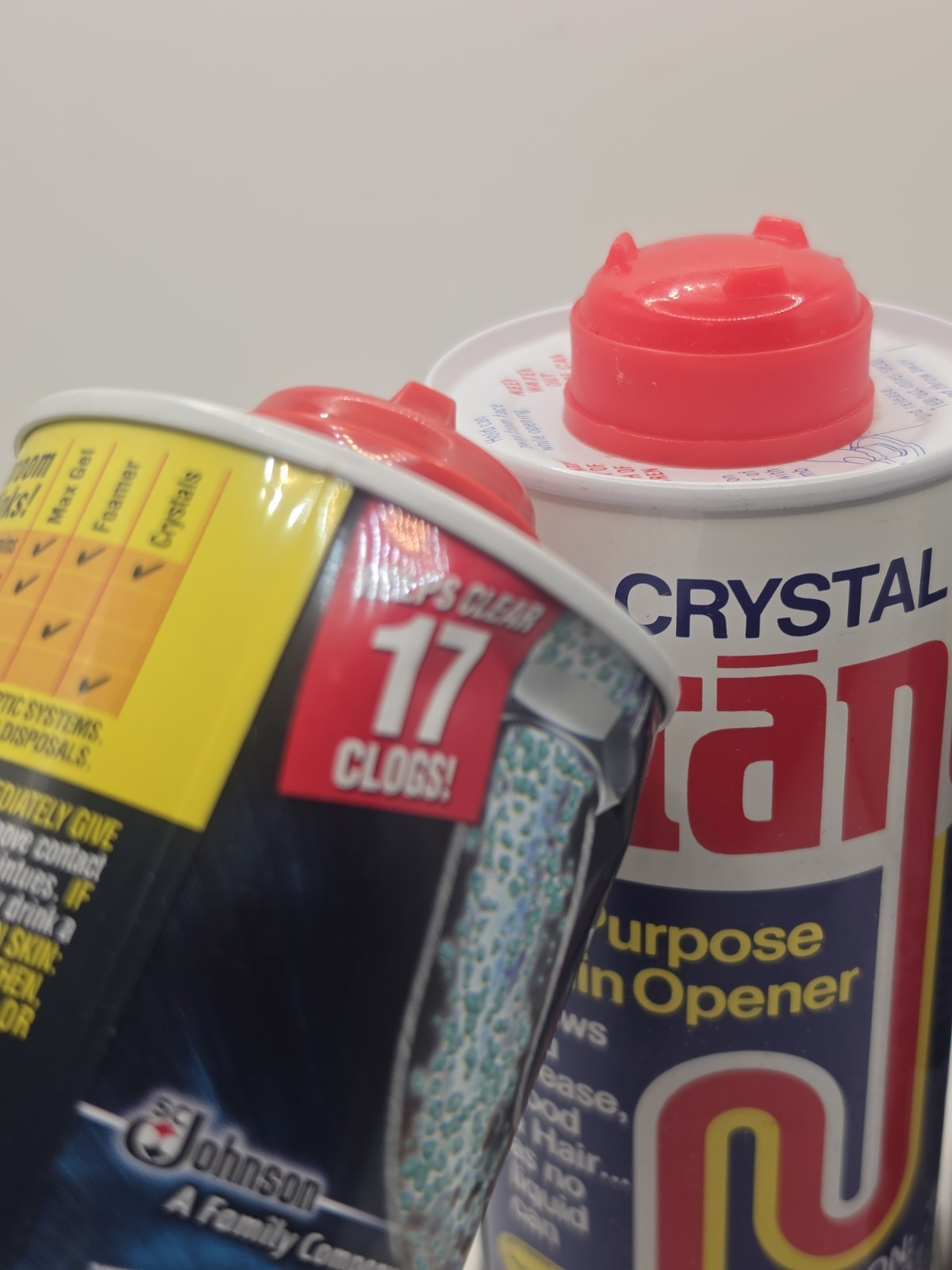 3 Lot Drano Crystals Professional Strength Clog Remover Kitchen Sink 18oz