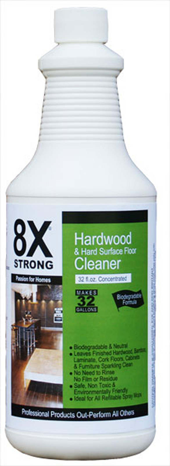 8X Strong hardwood cleaner Value Pack – BioDegradable & Non Toxic