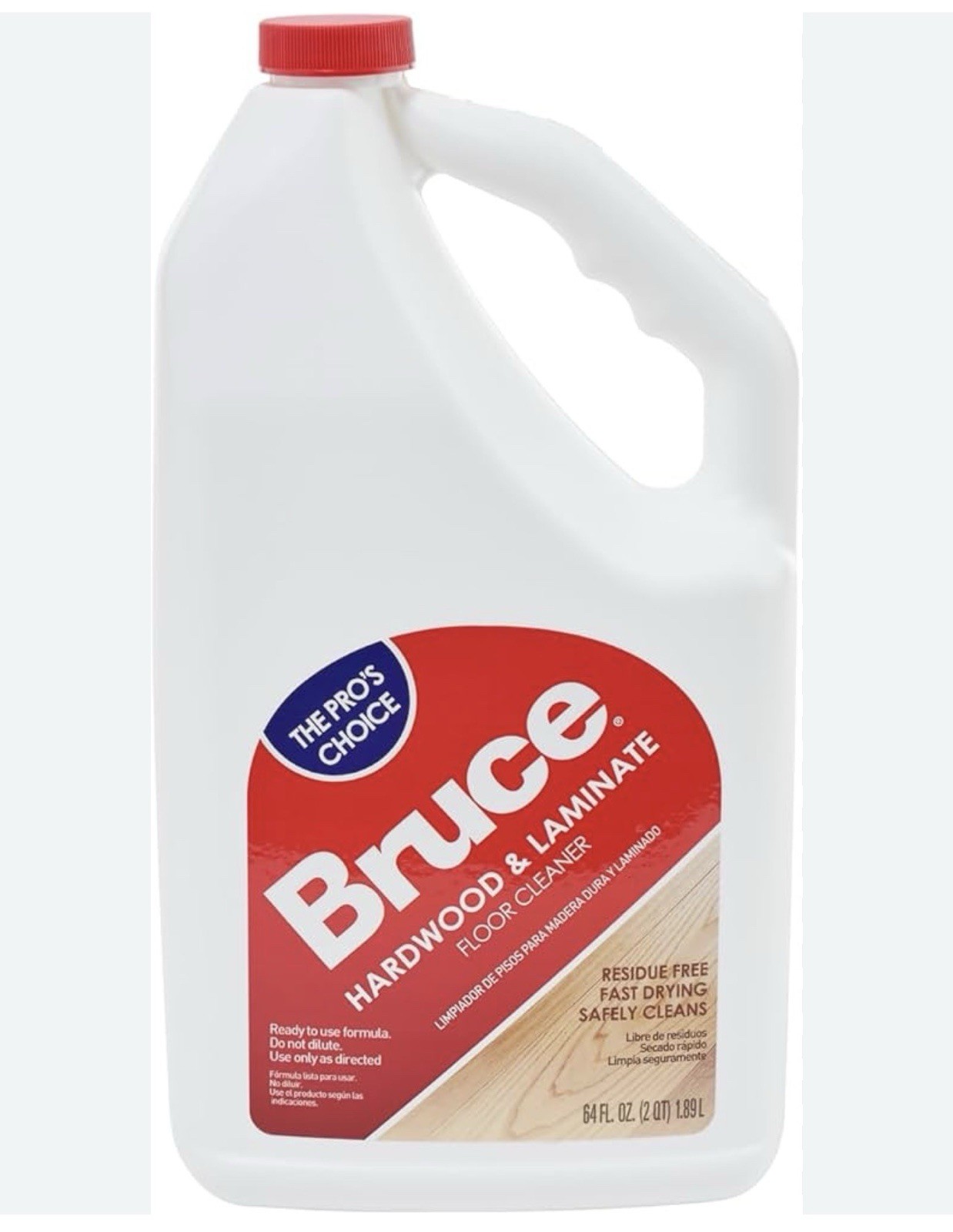 Bruce Hardwood Floor Cleaner Lot Spray + Refill 32oz & 64oz Bundle
