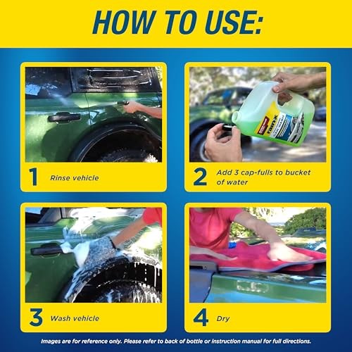 Rain-X 620191 Foaming Car Wash – 100 fl oz. 100 fl oz (Pack of 1)