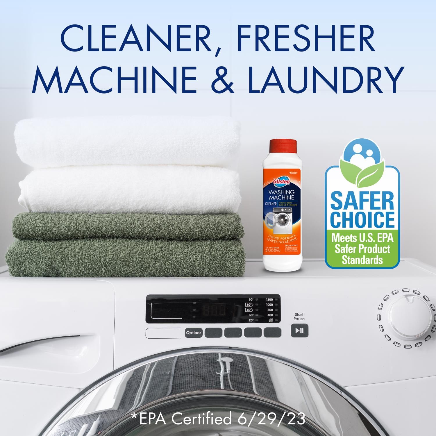 Washer Magic WM0612N Fresh Scent High Efficiency Washing Machine Cleaner 12 oz.