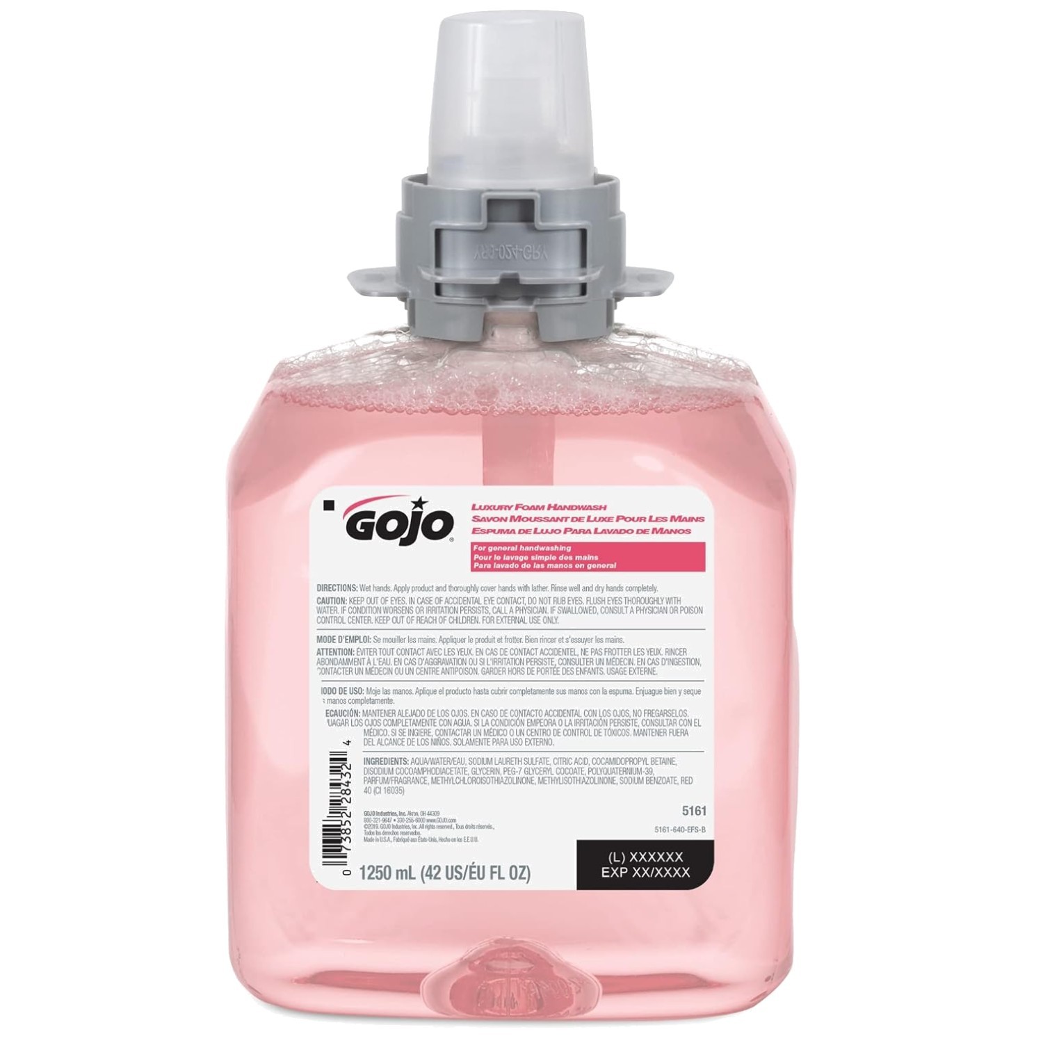 FMX-12 1250mL Foam Soap Refill, Cranberry, Pack of 4