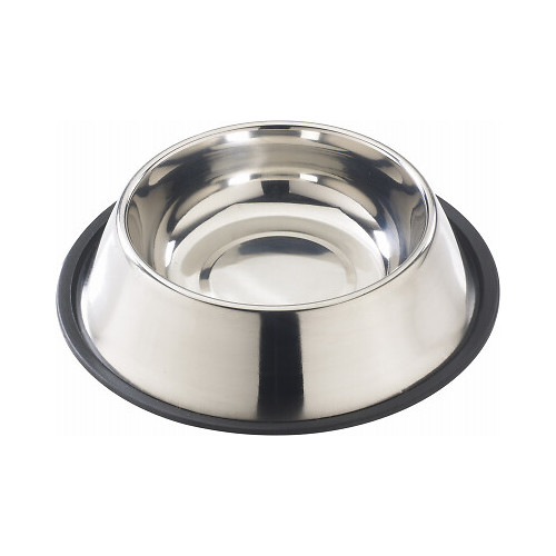 Spot 6036 No-Tip Stainless Steel Dog Dish, Mirror Finish, 24 oz. – Quantity 12