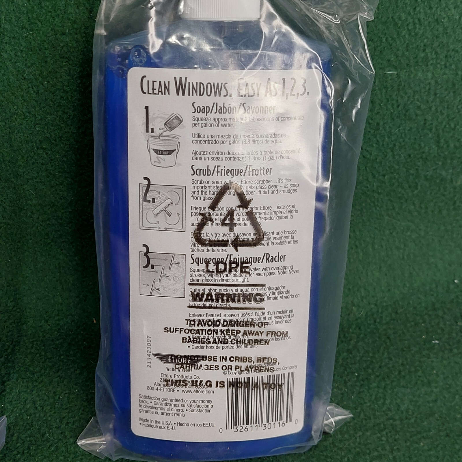 Squeegee Off Window Cleaning Super Concentrate Soap 16oz bottle (QTY 2 pack)