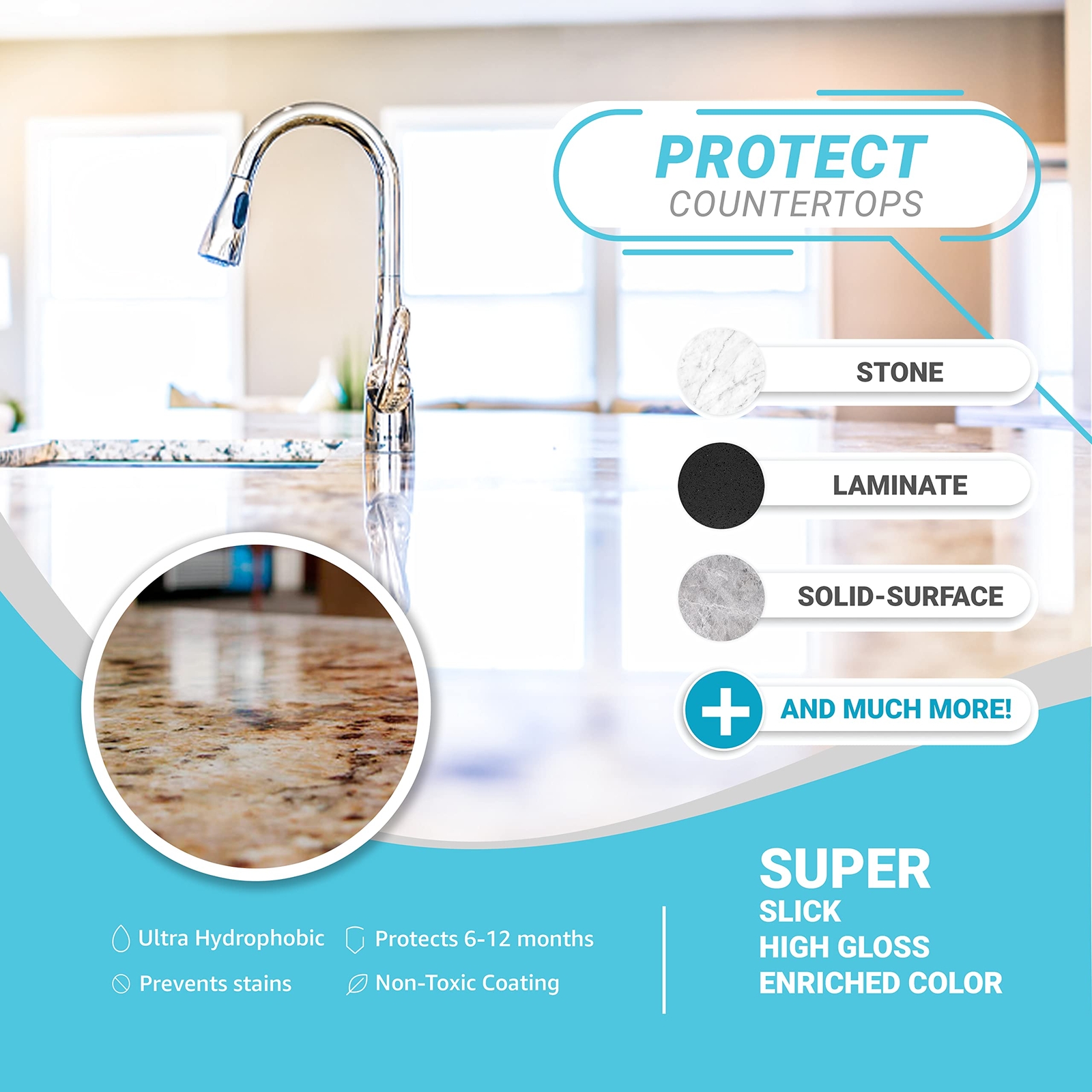 Lifeproof Home Ceramic Coating Spray Kit – Shine Seal & Protect Stainless St…