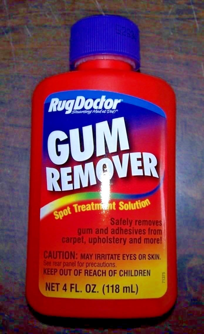 RUG DOCTOR GUM REMOVER – SPOT TREATMENT SOLUTION – 4 OZ. NEW!