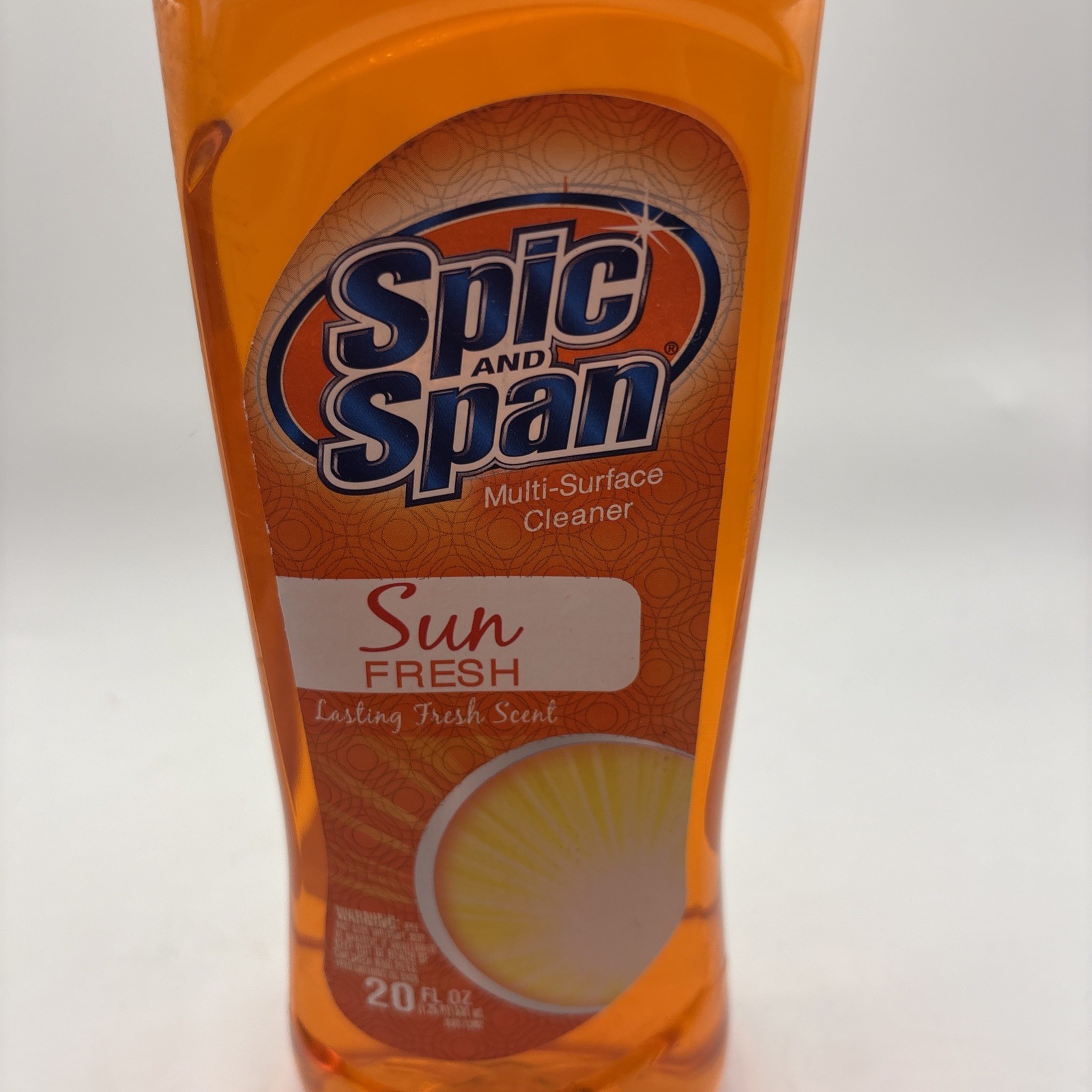 Spic And Span SUN FRESH scent (2) Multi-Surface Cleaner 20 oz each New Sealed