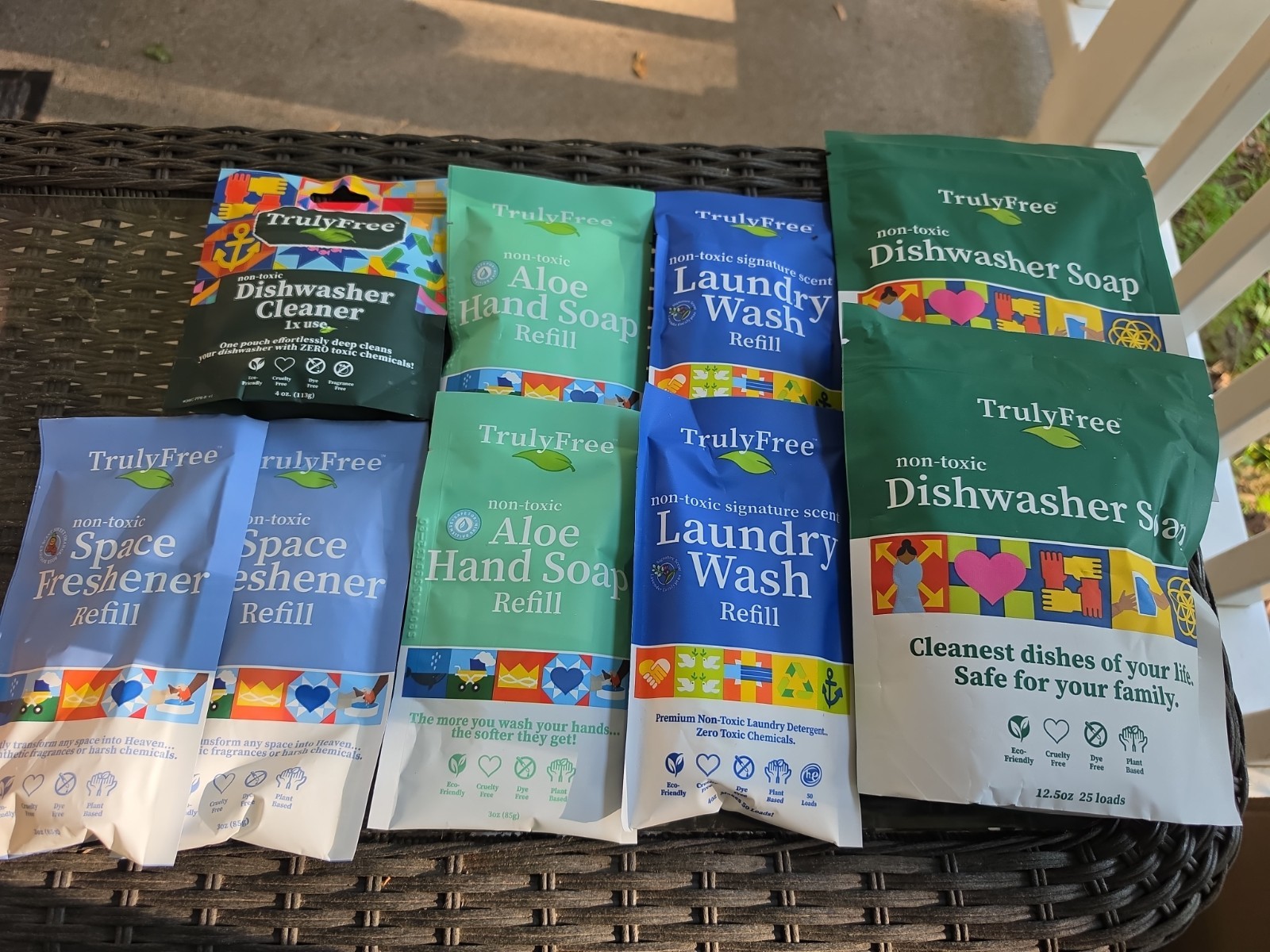 TrulyFree Cleaning Bundle Dishwasher, Laundry, Hand Soaps And More