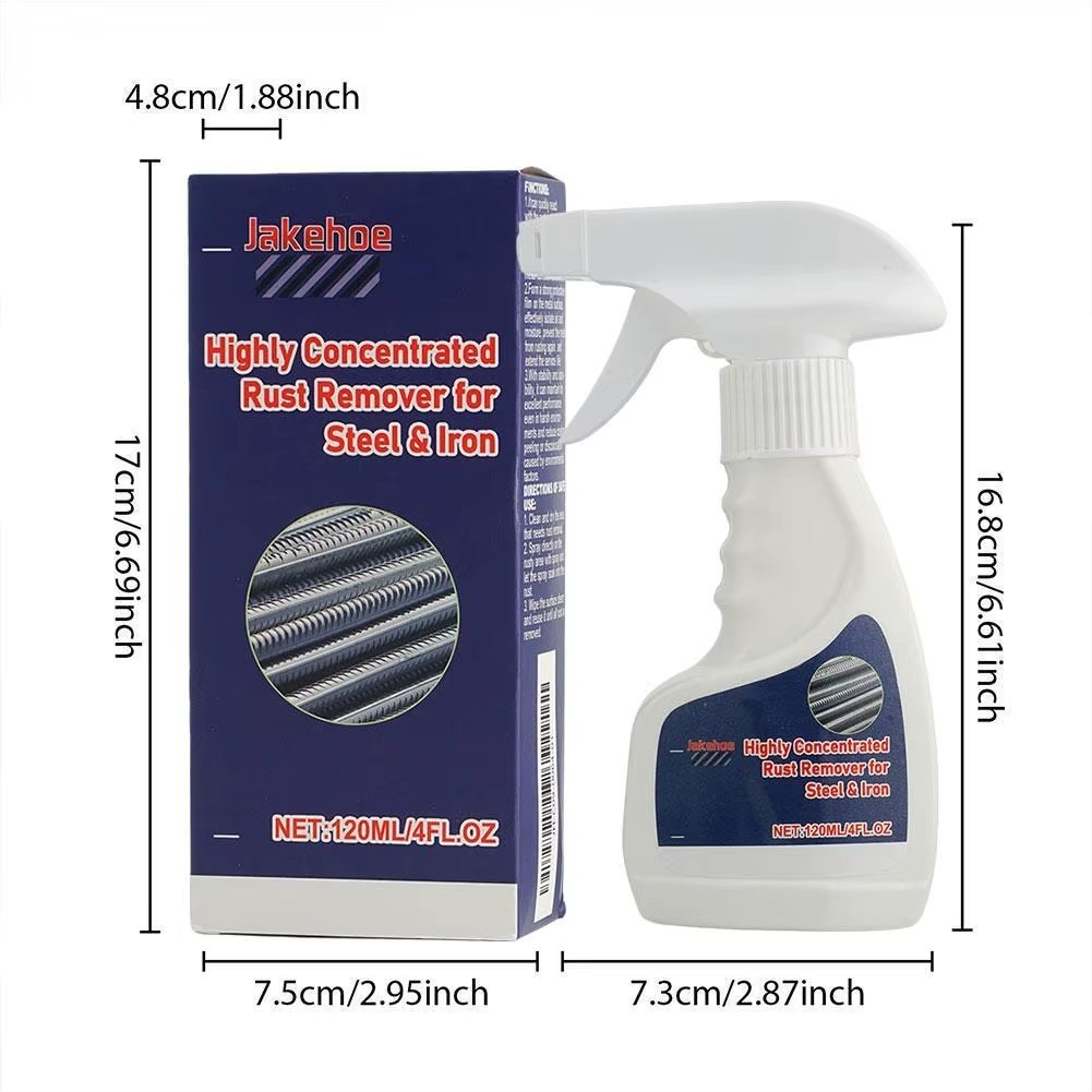 New Heavy Duty Rust Removal for Metal,Multipurpose Rust Remover Spray,Stainless