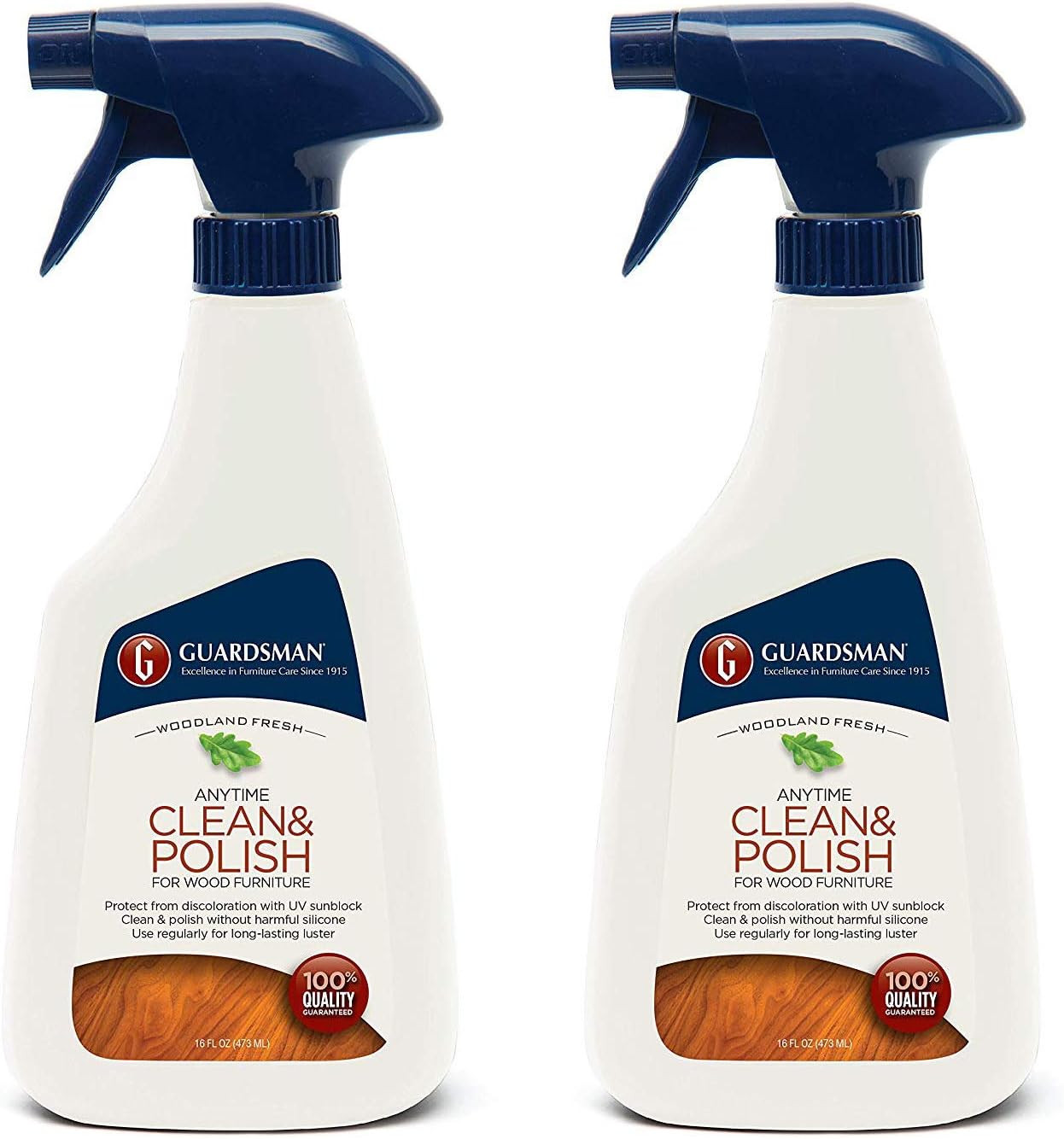 Guardsman Clean & Polish for Wood Furniture Woodland Fresh 16 Oz Spray