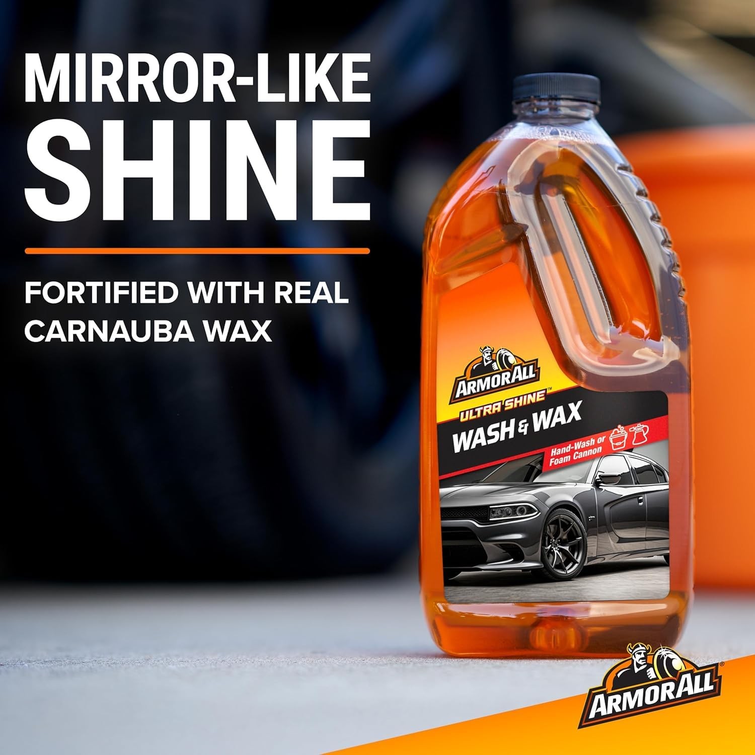 Ultra Shine Car Wash and Car Wax for Cars Trucks and Motorcycles Cleaning Fluid
