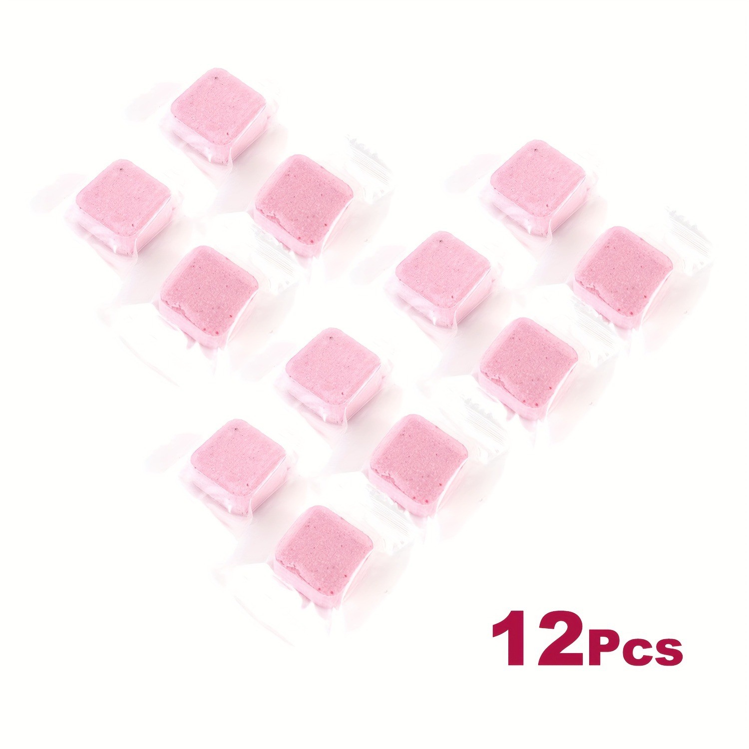 Hands-Free Compact Cost-Effective Bowl-Safe Toilet Cleaning Effervescent Tablets