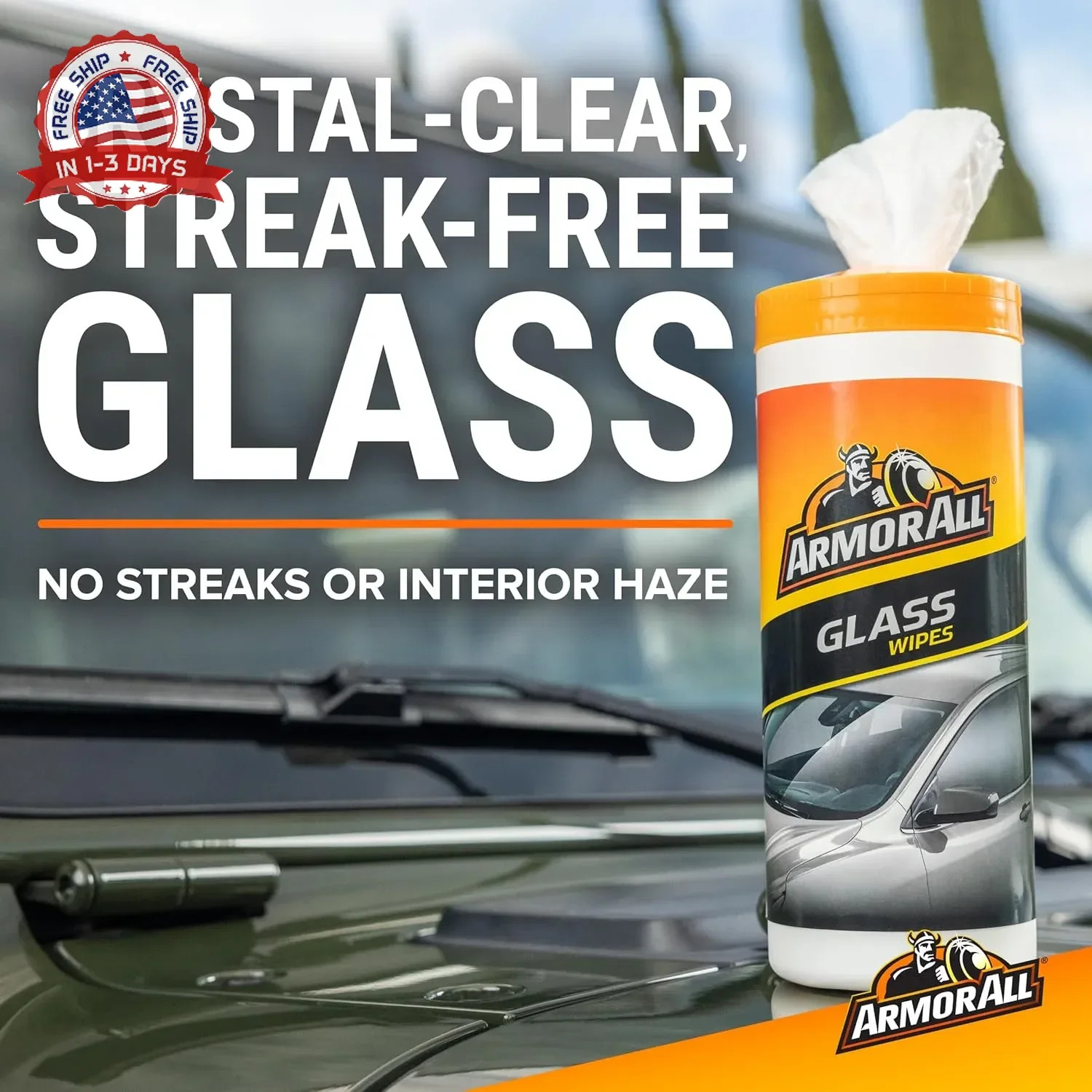 Armor All Car Wash and Car Cleaner Kit by Armor All, Includes Glass Wipes, Car W