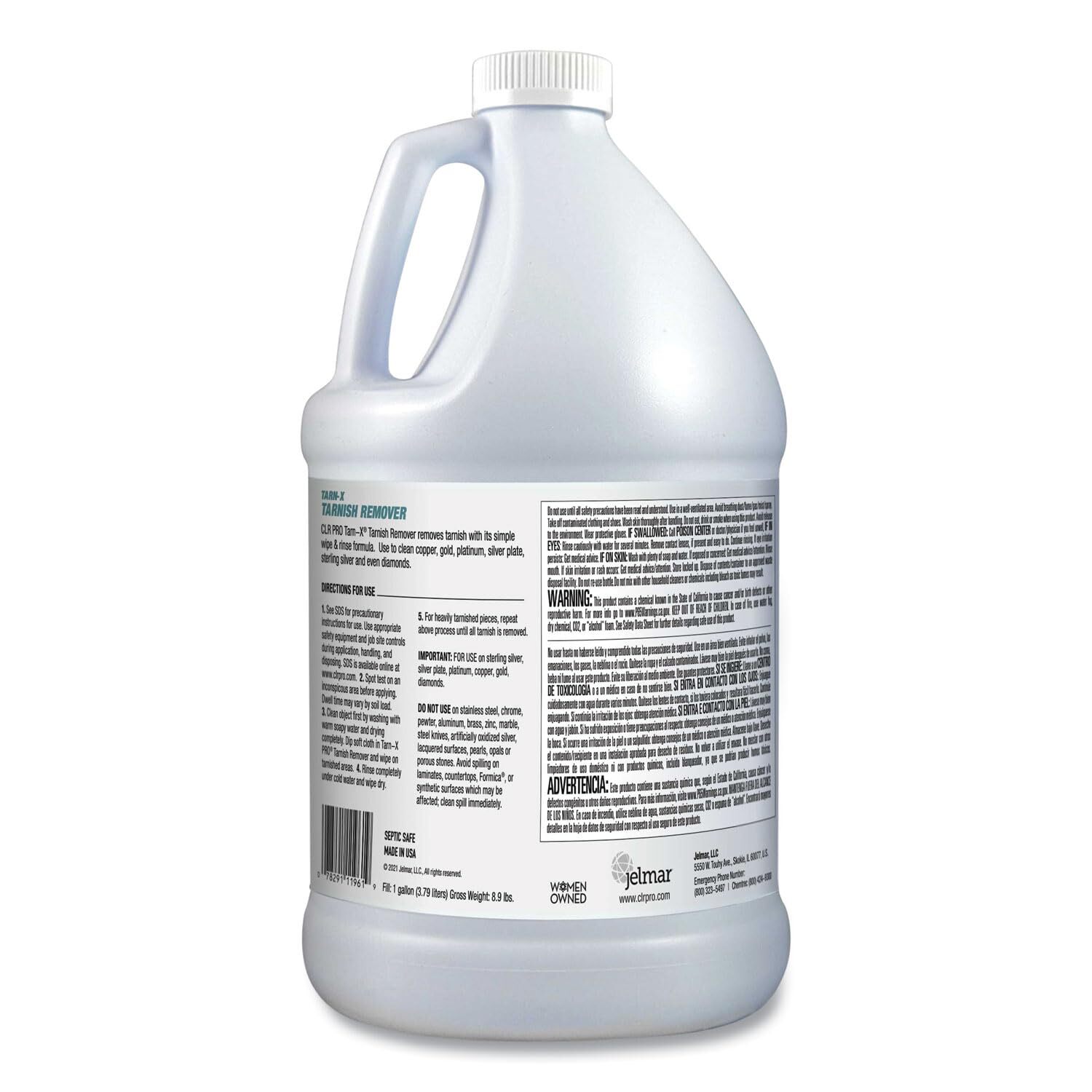 Tarn X PRO Tarnish Remover 128 Fl Oz Industrial Grade Non Flammable Cleaner