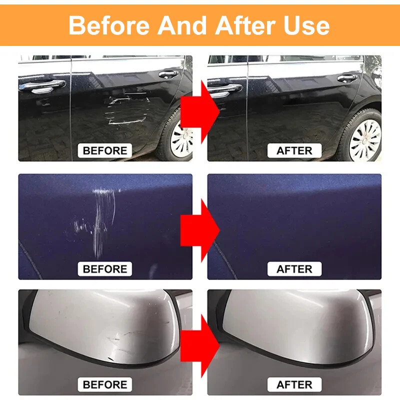 Car Scratch Remover & Polishing Wax – Auto Paint Repair Compound