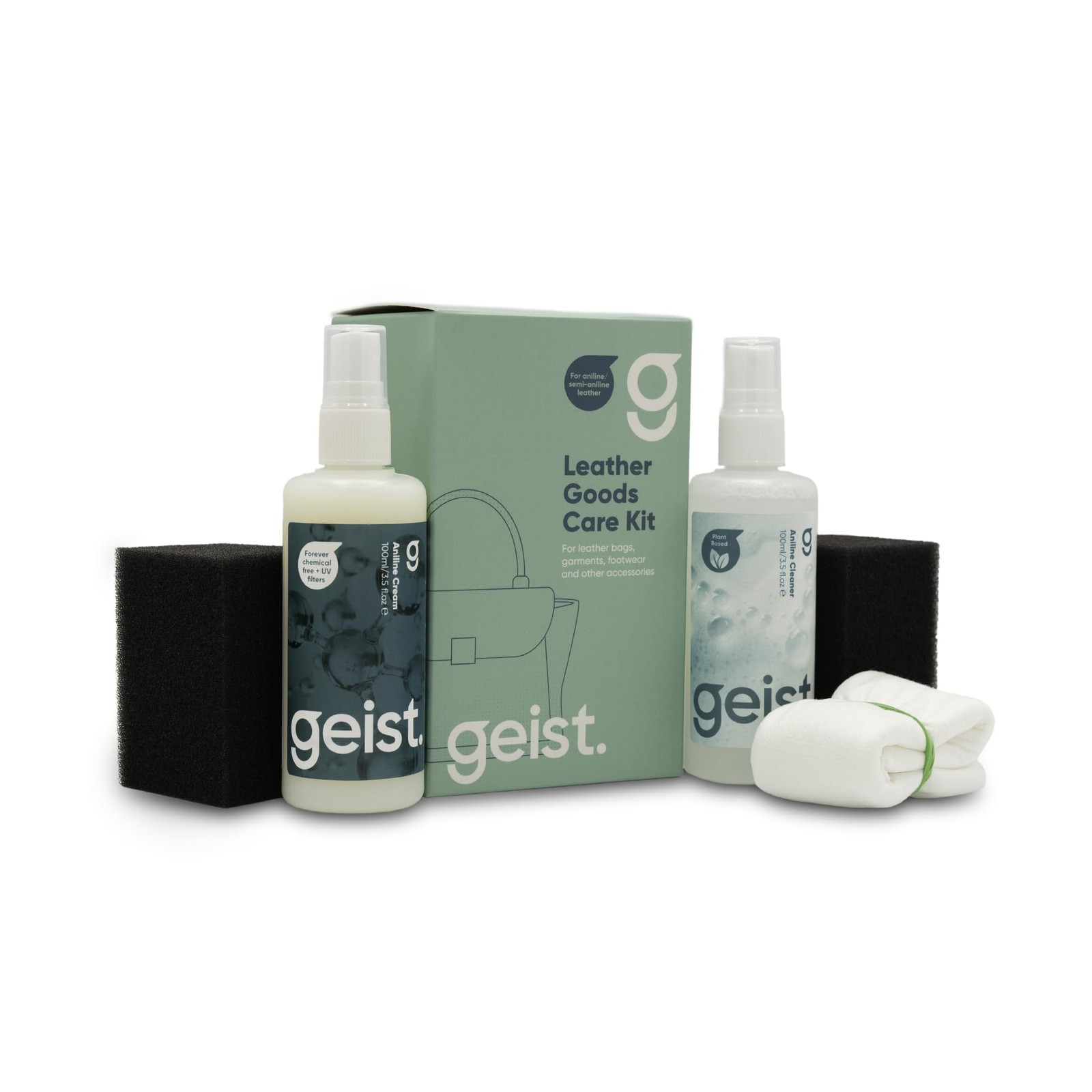 Geist. Leather Goods Care Kit, One Size