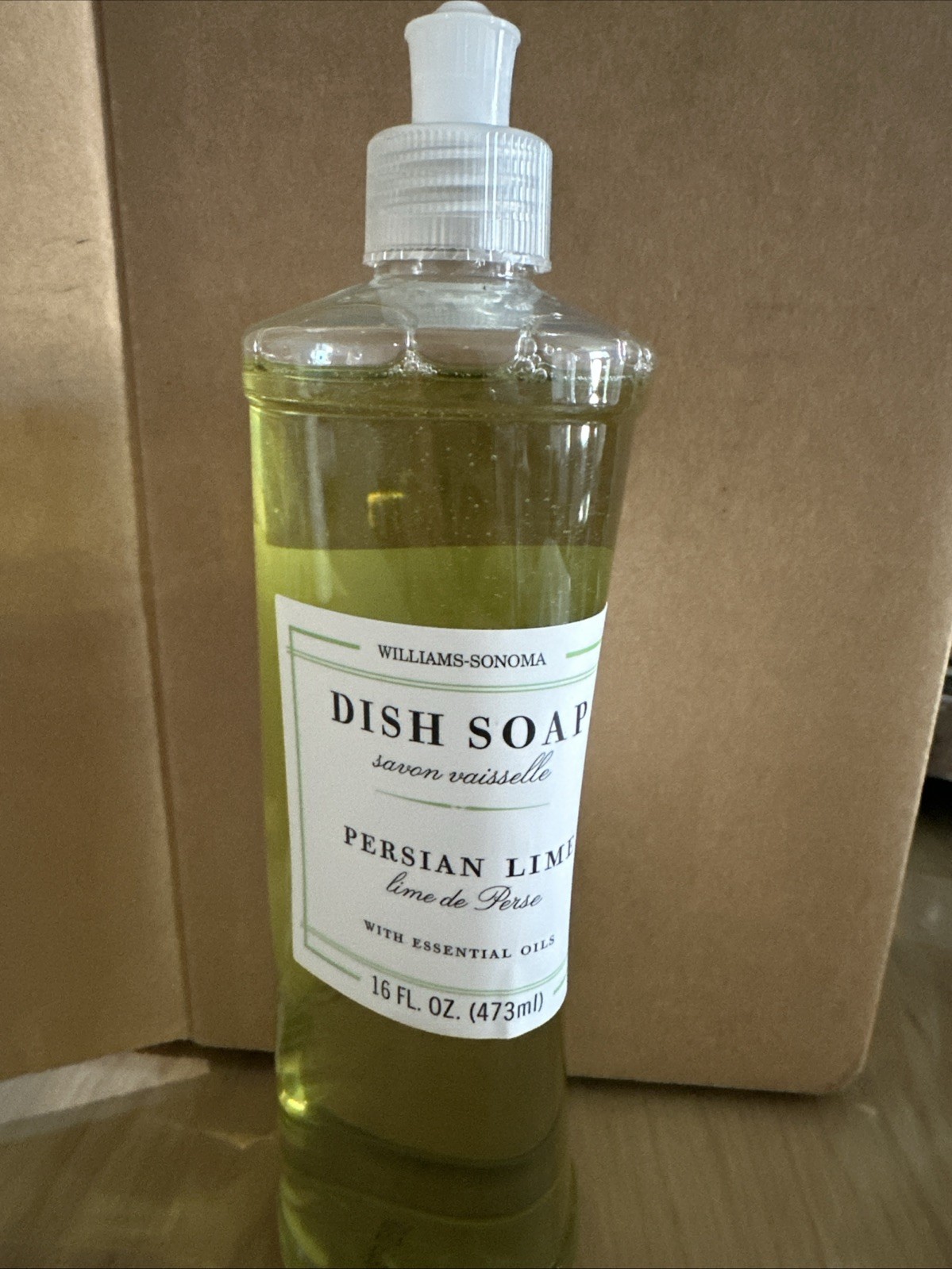 2 Lim Ed Williams Sonoma Persian Lime Dish Soap Essential Oils 16fl Oz