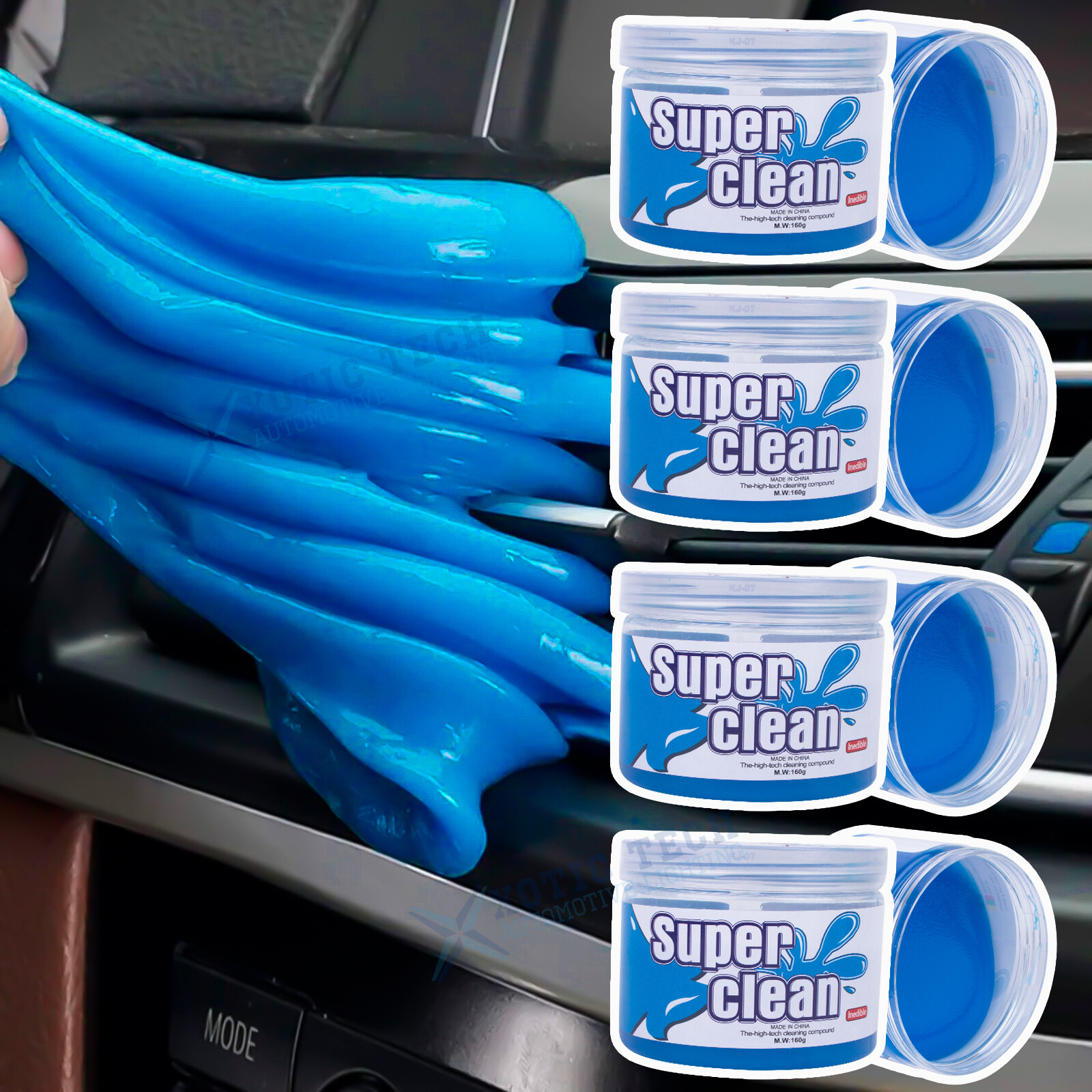 Reusable Cleaning Gel Universal Dust Cleaner Slime Pc Keyboard Car Auto Dusting
