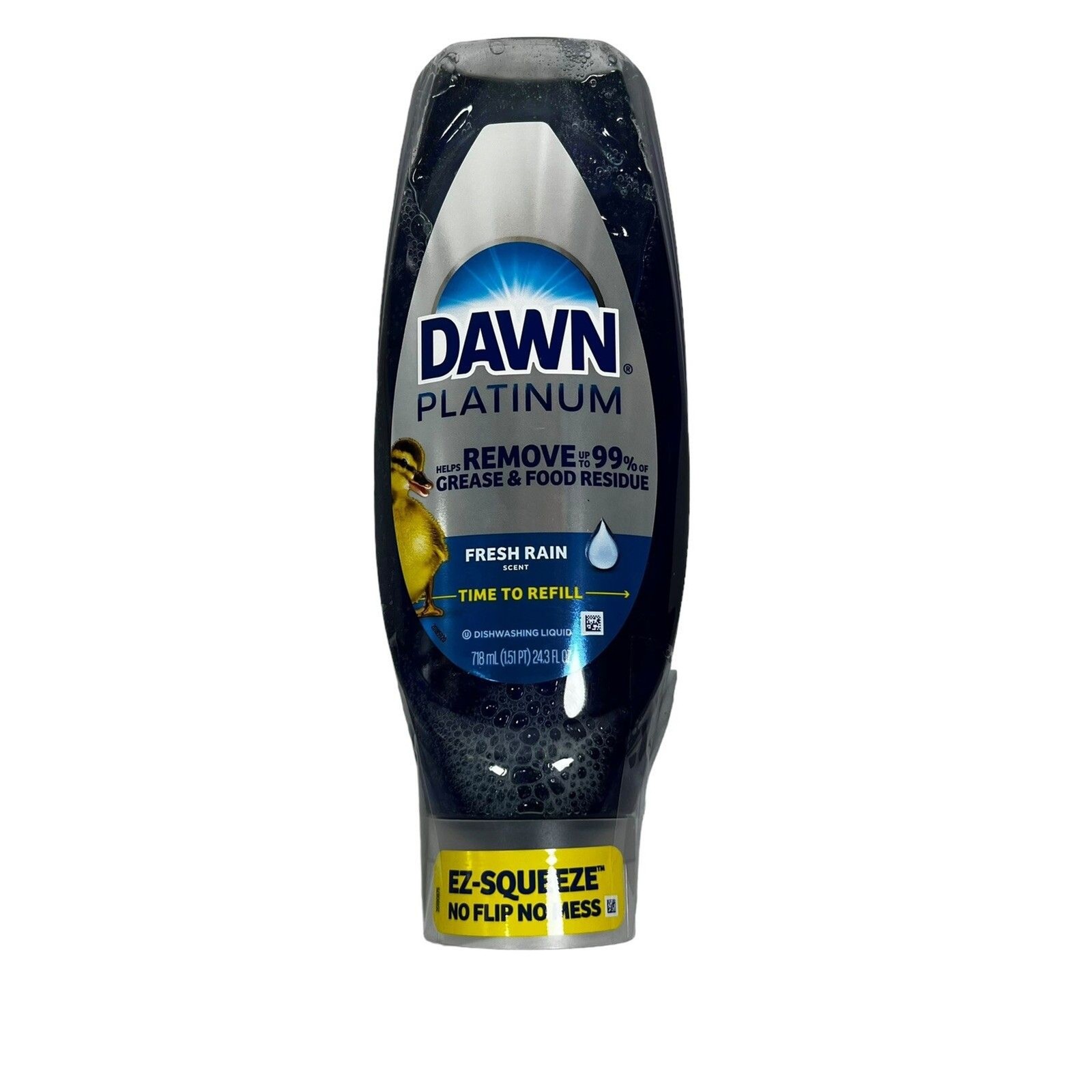 Dawn Platinum Dishwashing Soap 24 OZ Easy Squeeze No Mess Removes 99% Grease