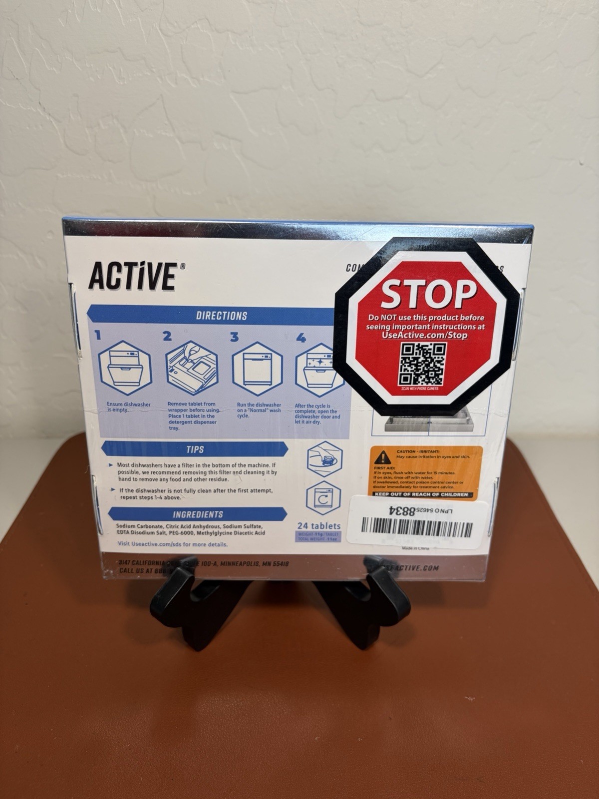Active Washing Machine | Dishwasher | Wipes Cleaner Lot | All New & Sealed
