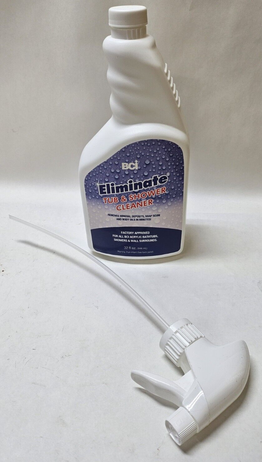 BCI Eliminate for BCI Acrylic Bathtubs, Showers and Surrounds 32oz Cleaner