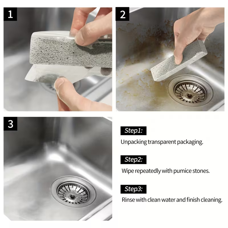 Pumice Cleaning Stone 36 pack Toilet Bowl Cleaner Hard Water Ring Remover
