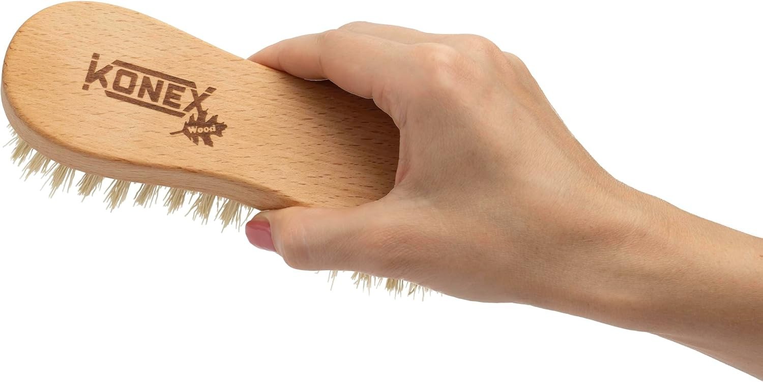 Lightweight Multi-Surface Cleaning Brush with Angled Bristles – Easy Grip Design