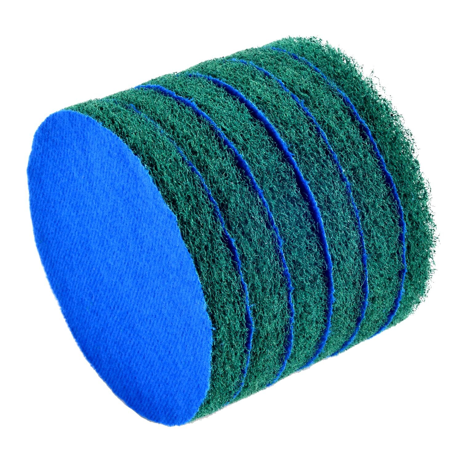 6pack Replacement Scrub Pads Super Abrasive Green 5 Inch