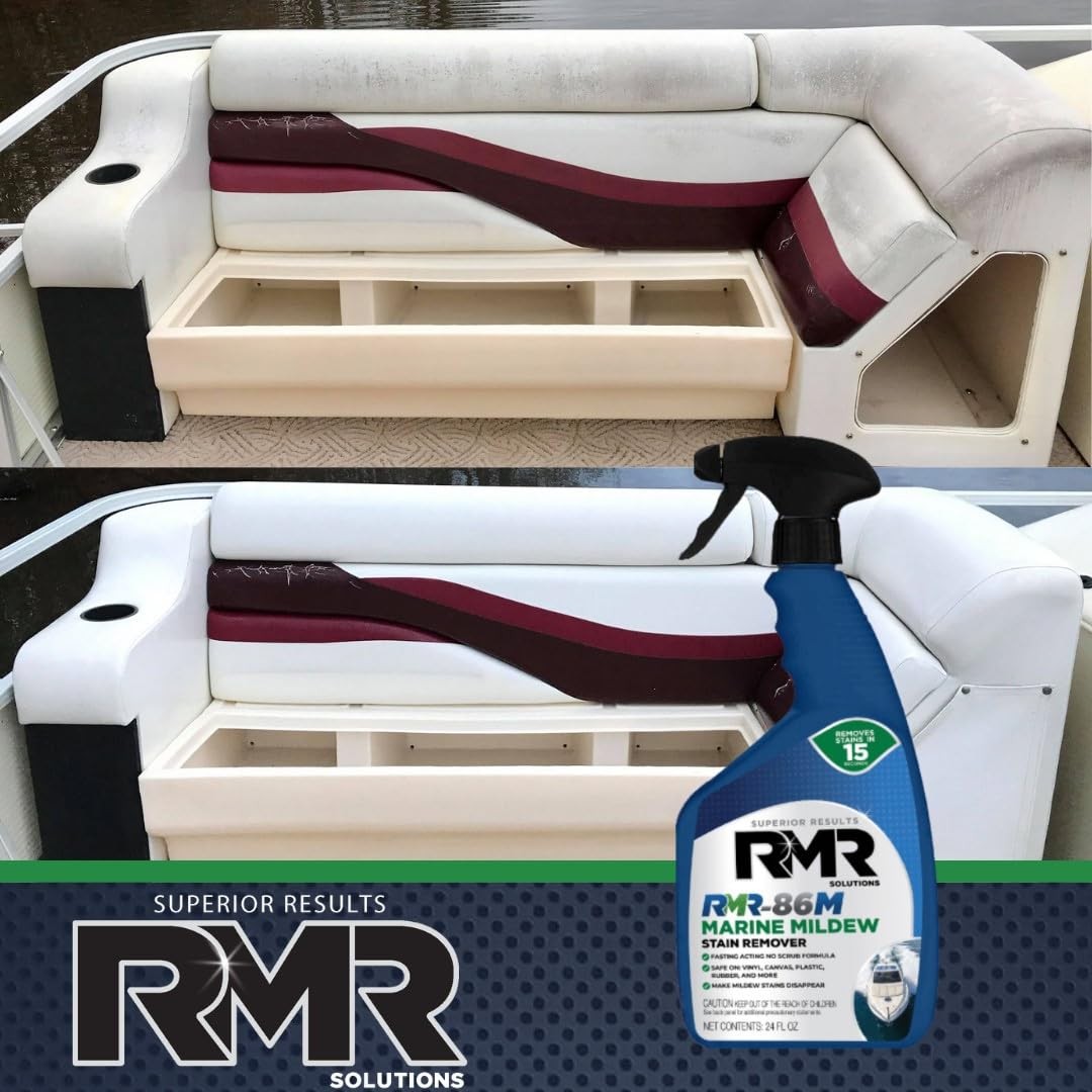 RMR-86M 24 Fl OZ, Marine Mold Stain and Mildew Stain Remover – Scrub Free Formul