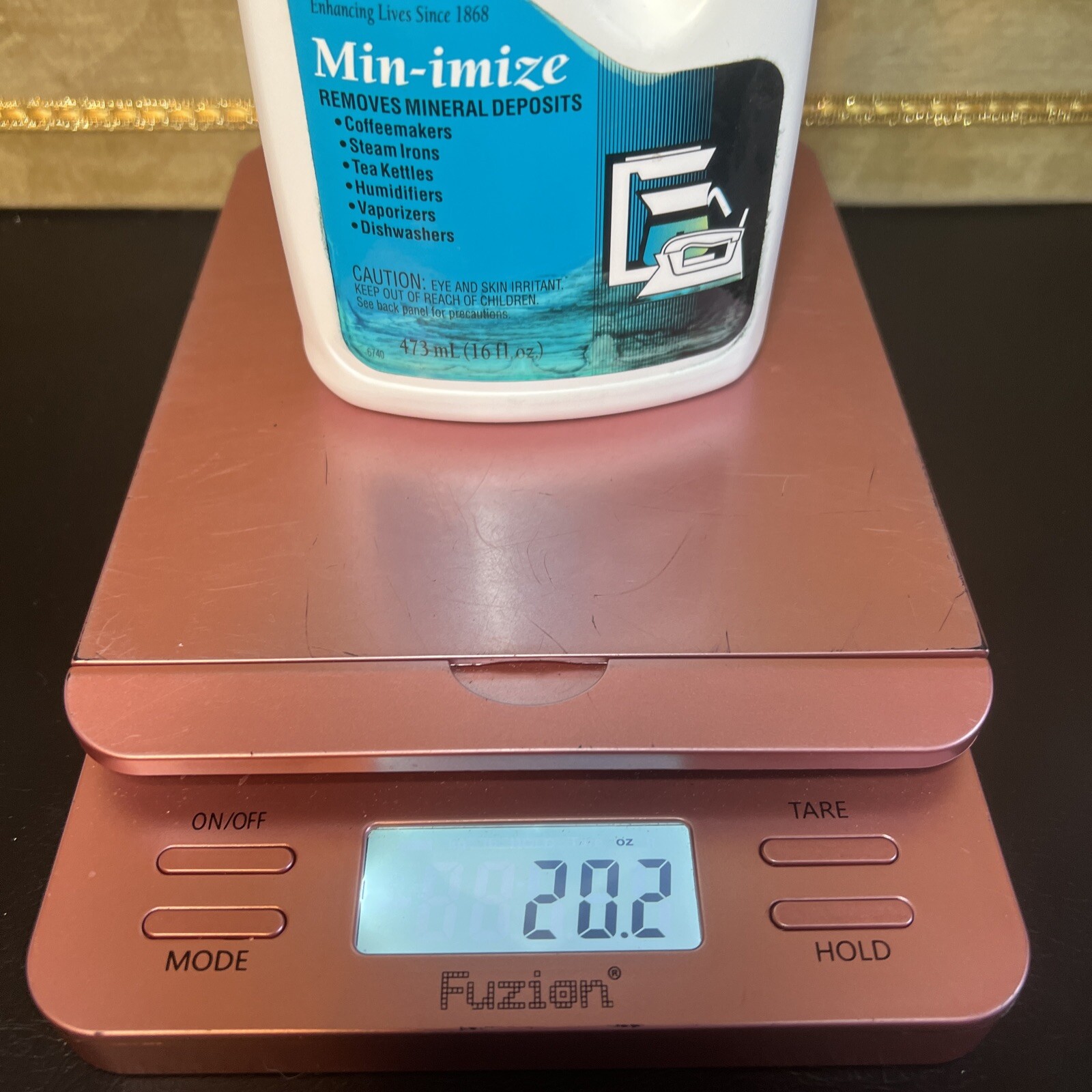 Watkins Min-imize Hard Water Deposit Dissolver Made USA NOS Discontinued