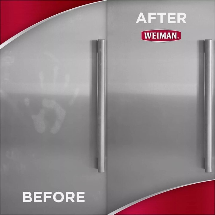 Weiman Stainless Steel Cleaner and Polish Trigger Spray – 12 Fl oz.