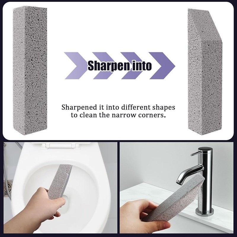 Scratch-Free Heavy Duty Pumice Stone Cleaner Multi-Surface Grease Calcium Rust