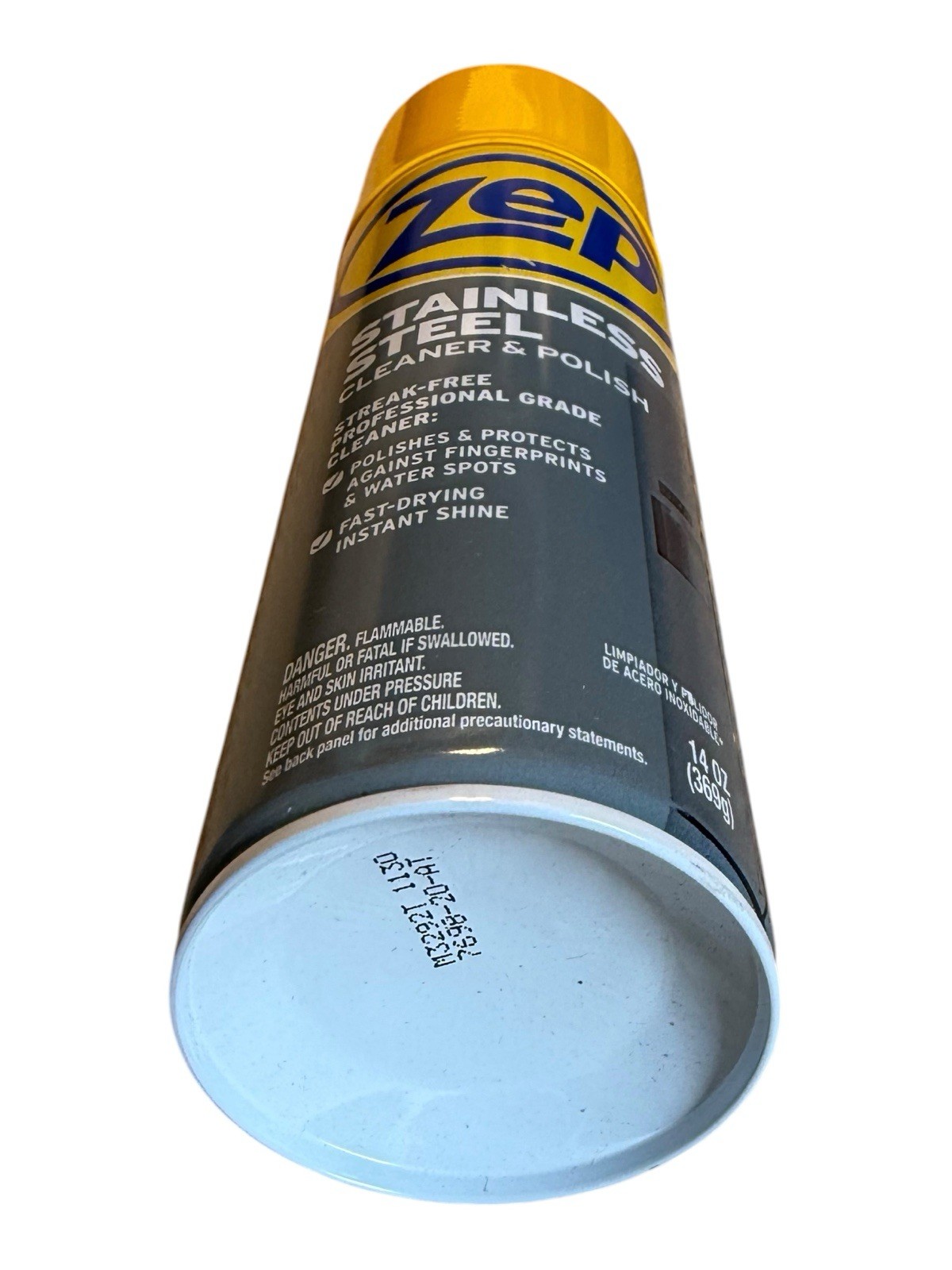Zep Stainless Steel Cleaner & Polish (ZUSSTL144) Case of 4x 14oz Spray Cans