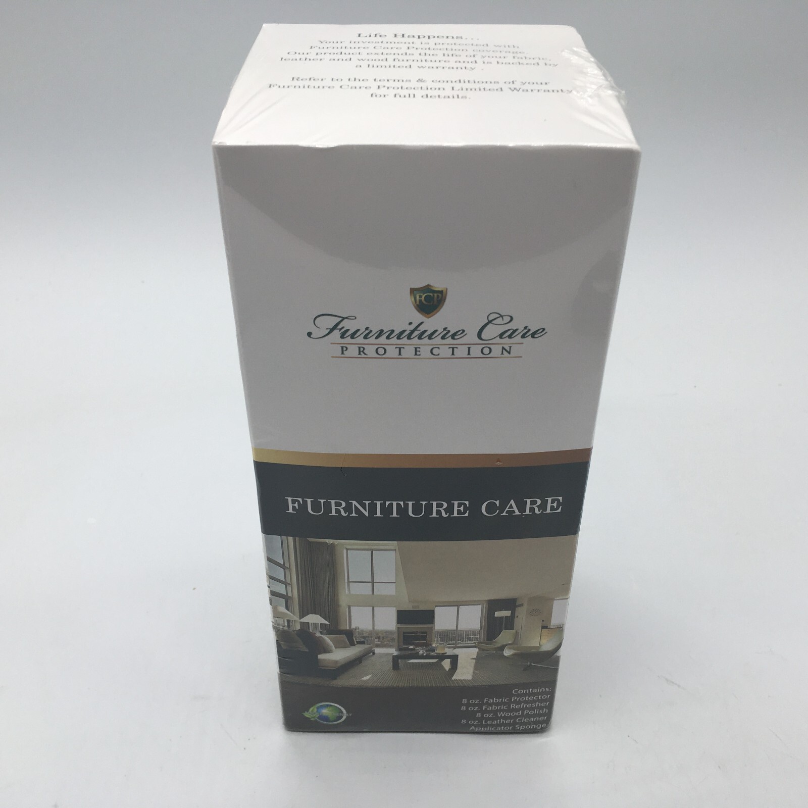 FCP Furniture Care Kit, Leather, Fabric, &Wood Cleaner Factory Sealed Box.
