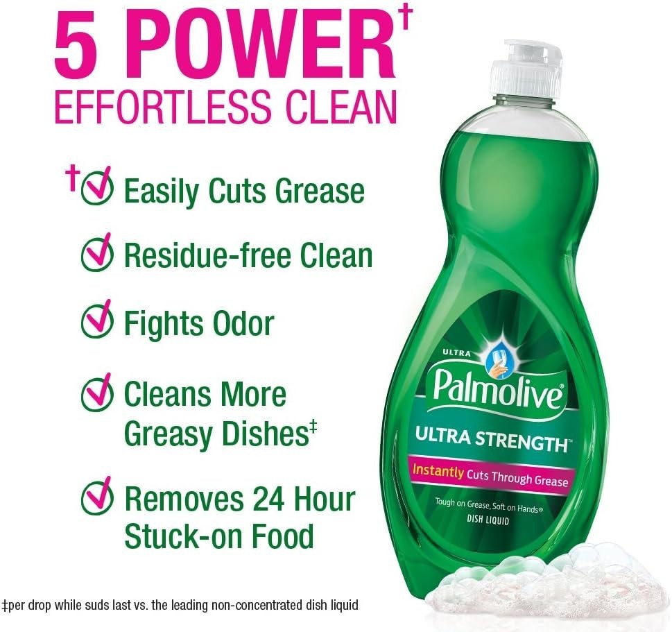 Ultra Dish Soap, Ultra Strength – 10 Fluid Ounce